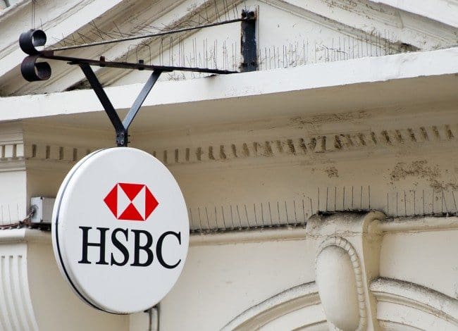 HSBC shares slide after 62% profit fall