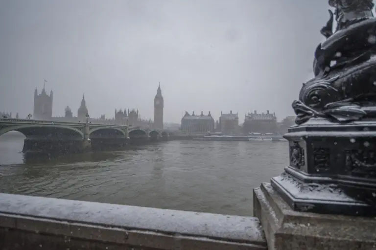 London snow