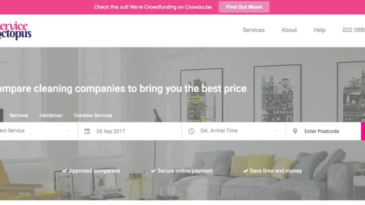 Service Octopus homepage