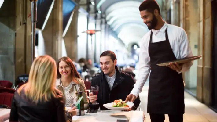 waiter service sector