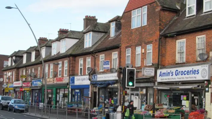 failing high street