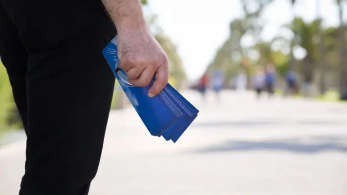 leaflet distribution
