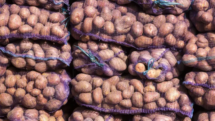 bag of potatoes
