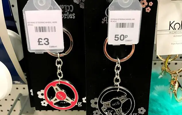 his & her keyring
