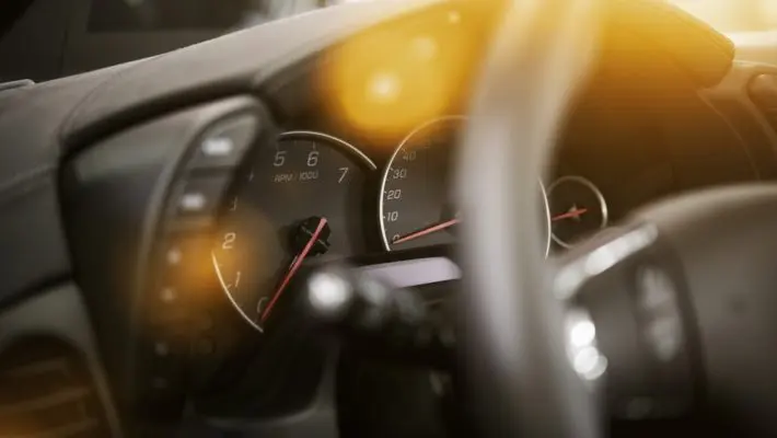 car dashboard