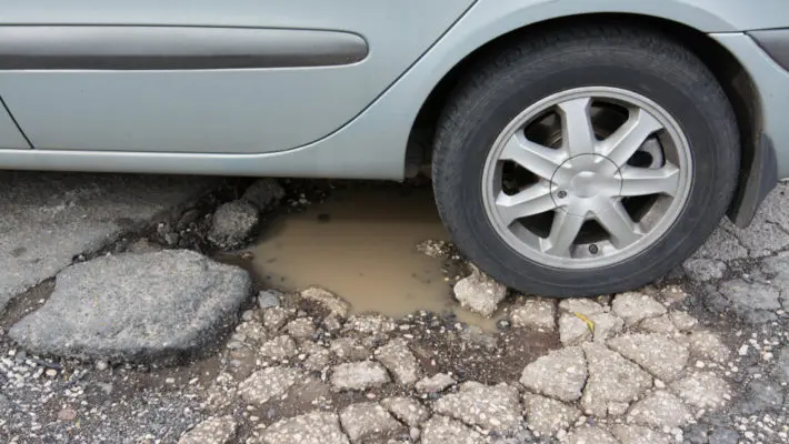 potholes