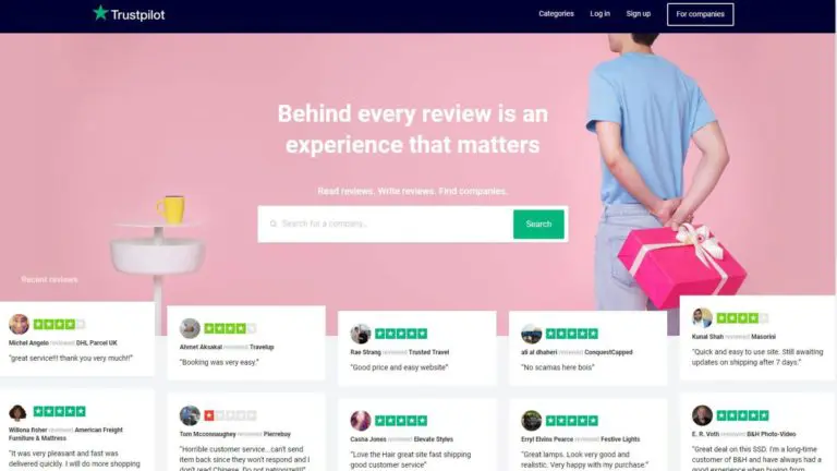 trustpilot reviews