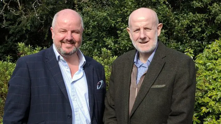 Steve Shutts with brother David Shutts OBE - ASTRiiD founder