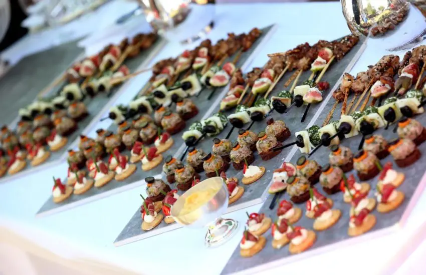 compass canapés