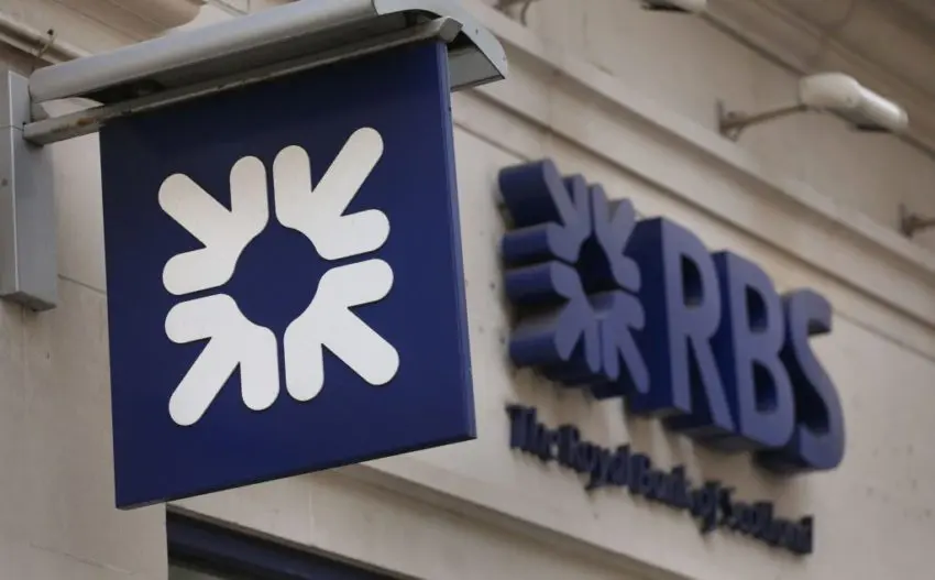 RBS Bank tarnished