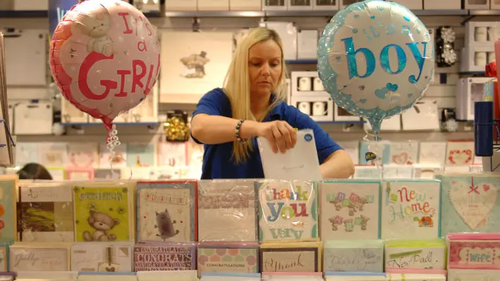 Card factory sales