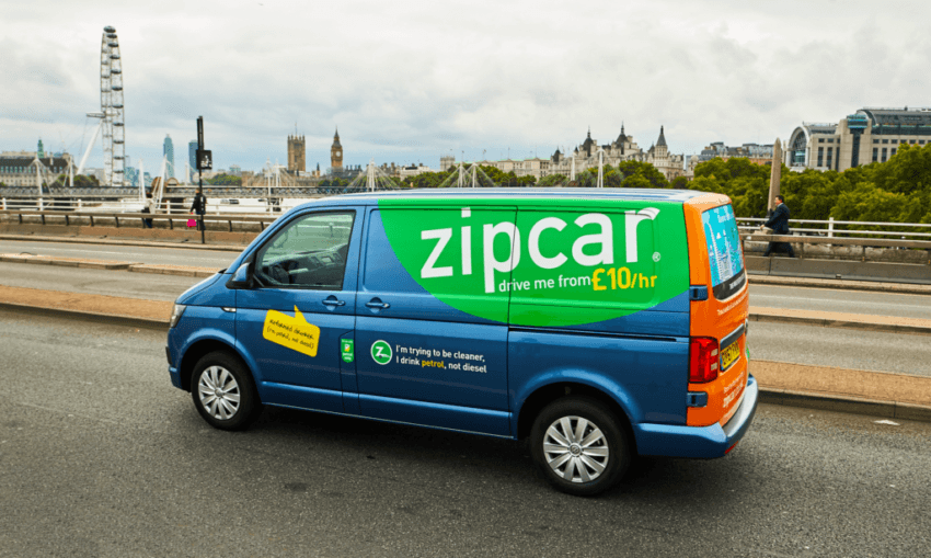 Zipcar van