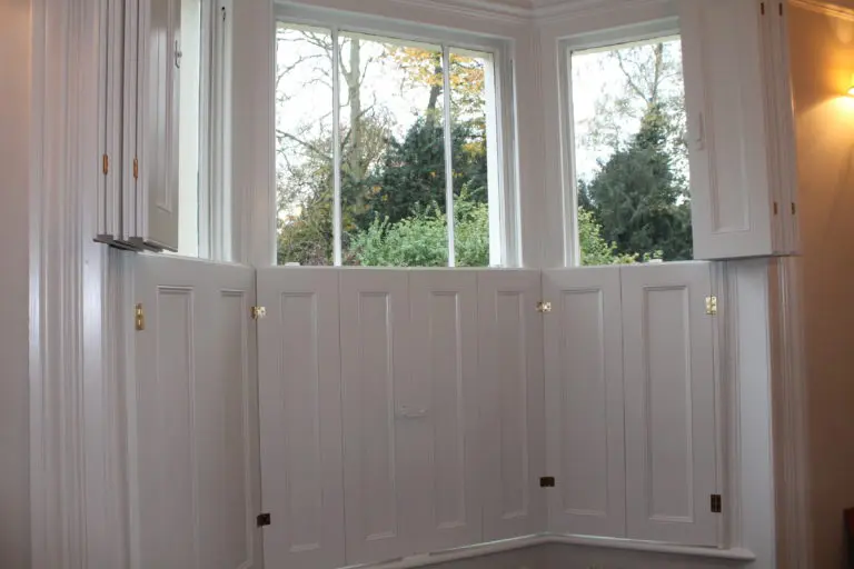 victorian bay window shutters