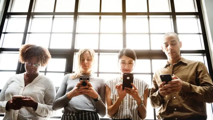 Social media following
