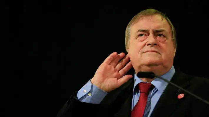 The former deputy prime minister Lord Prescott has suffered a stroke.