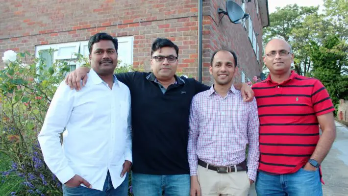 Code Ninjas Harrow & Pinner - (L-R) Srinivasa, Prasad, Sridhar & Sharath