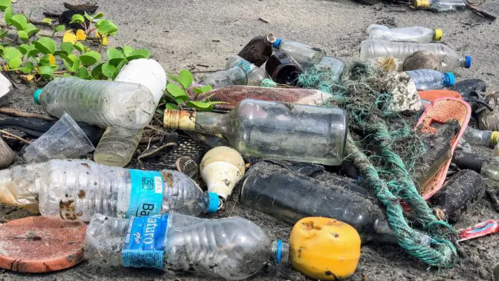 Plastic pollution
