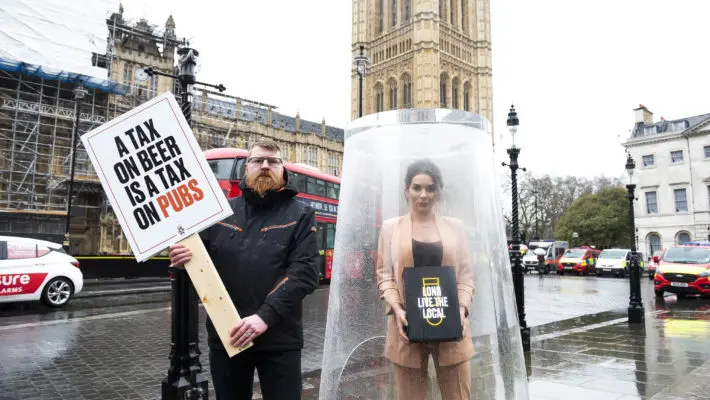 Candice Brown - Long Live The Local Protest, Westminster, London