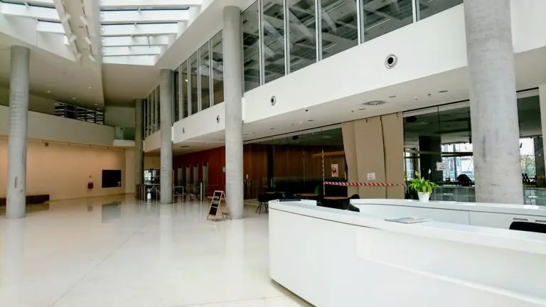 Reception area