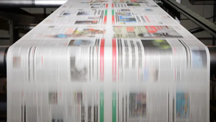 newspaper printing