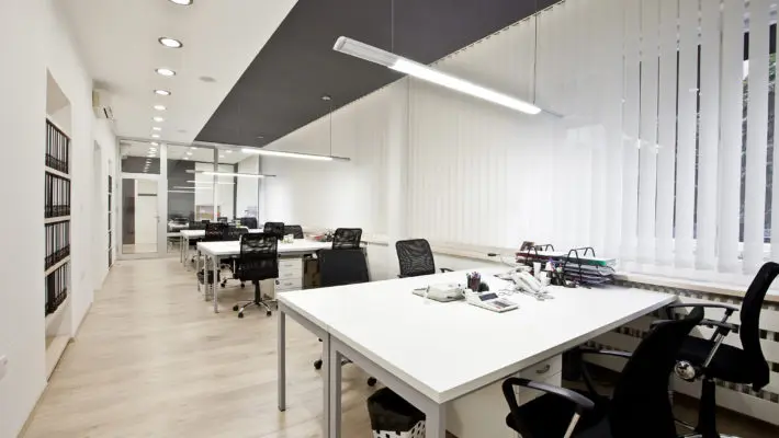 Modern empty office