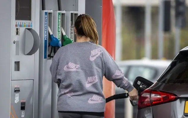 petrol station