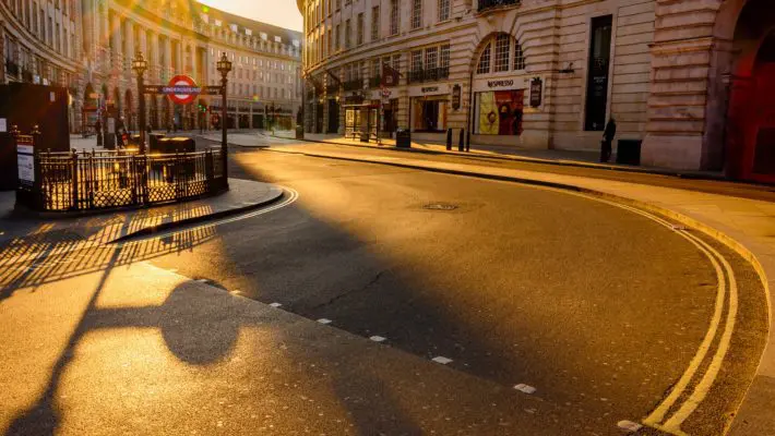 Empty London