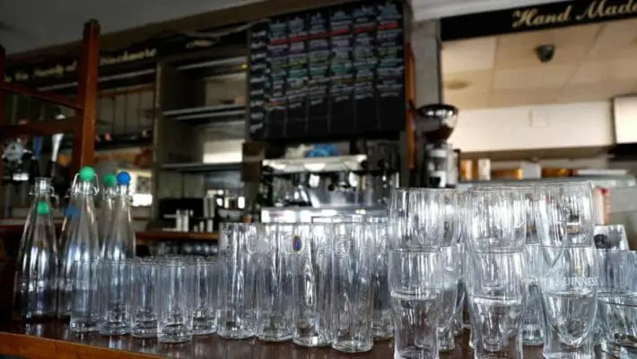 Closed pub