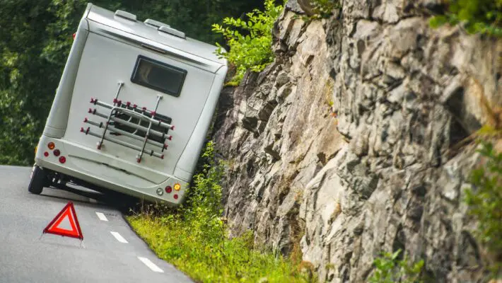 RV Camper Van Accident