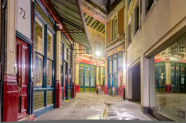 empty London street