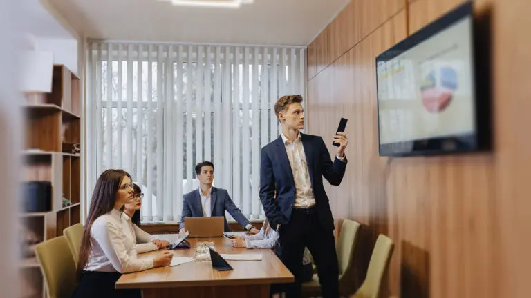 make professional presentations