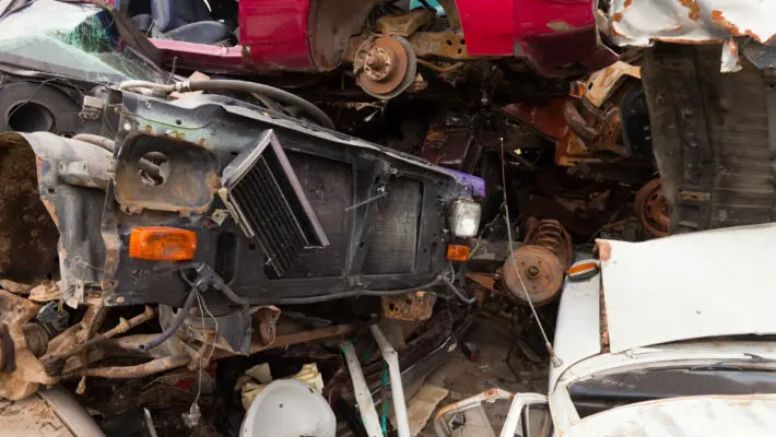 Vehicle scrapped