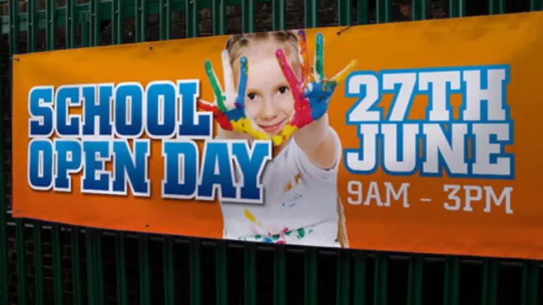 Vinyl banners
