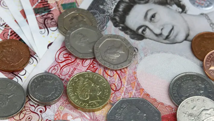 Money british pounds