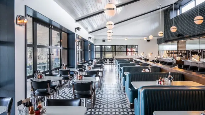 The restaurant at Javad Marandi’s new budged-chic hotel chain