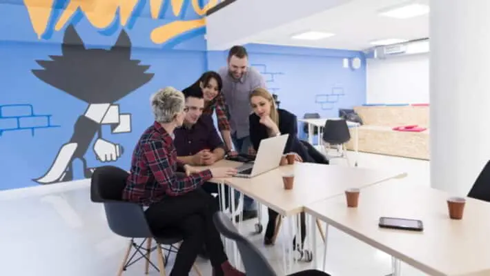 startup business team on meeting at modern office
