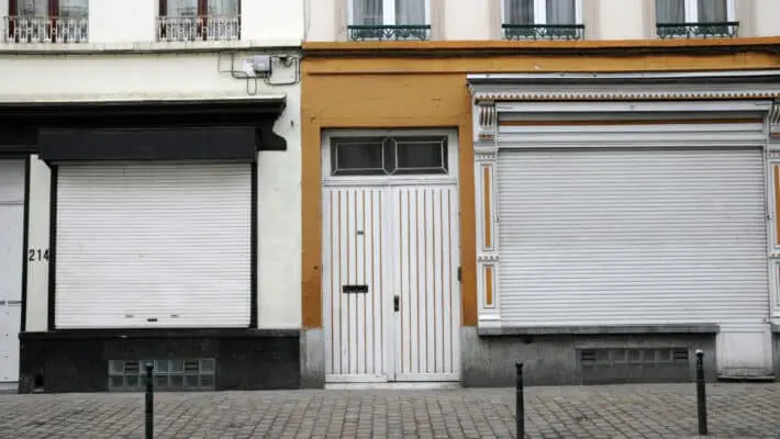 Closed down business