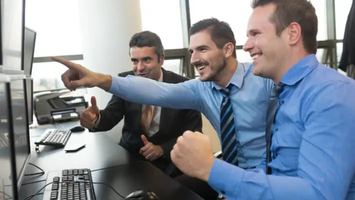 happy investor
