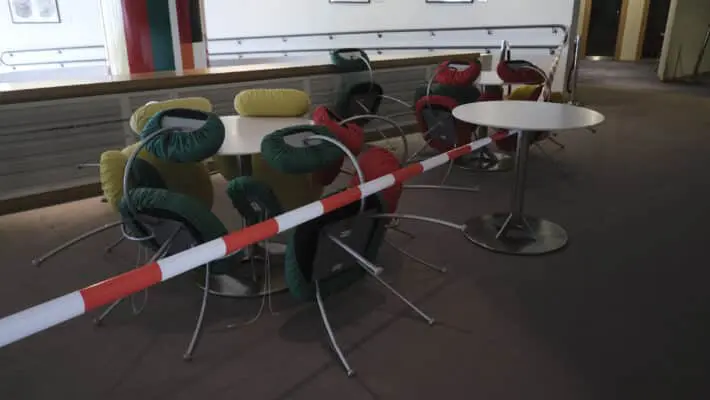 Closed pub