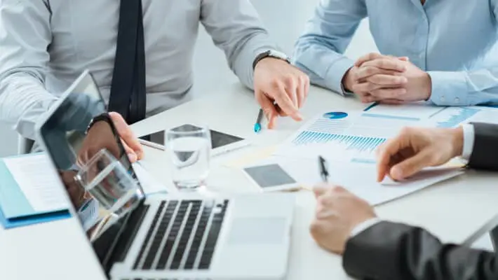 Business teamwork