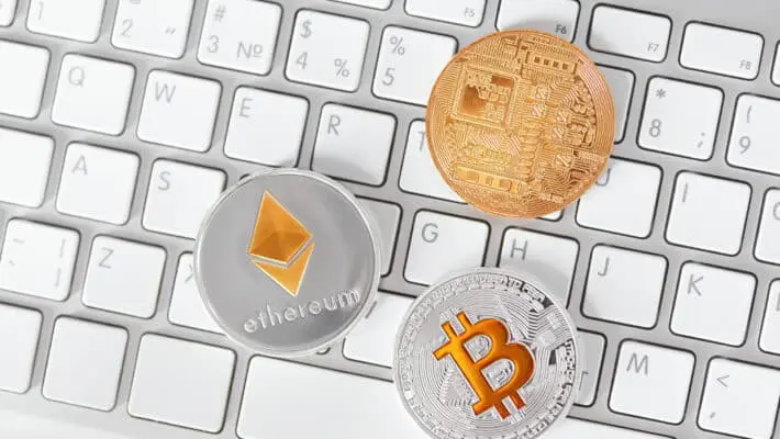 Digital Currency. Cryptocurrency Coin
