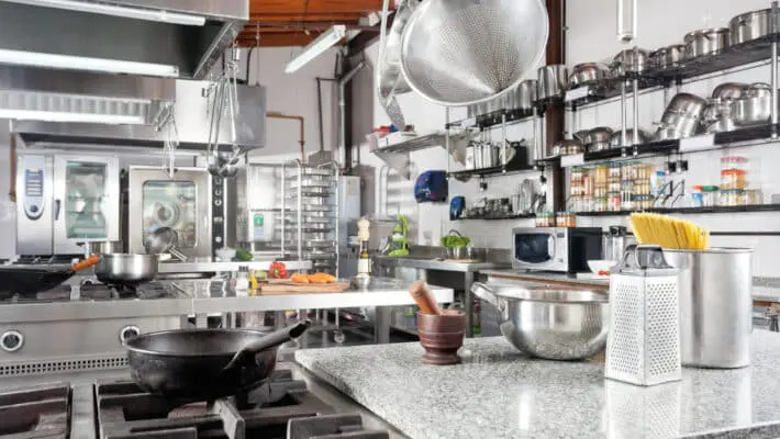 commercial kitchen