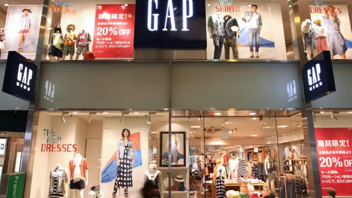 Gap fashion store