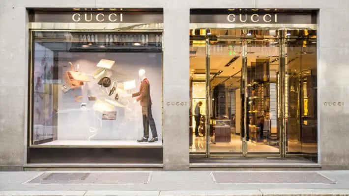 Gucci boutique