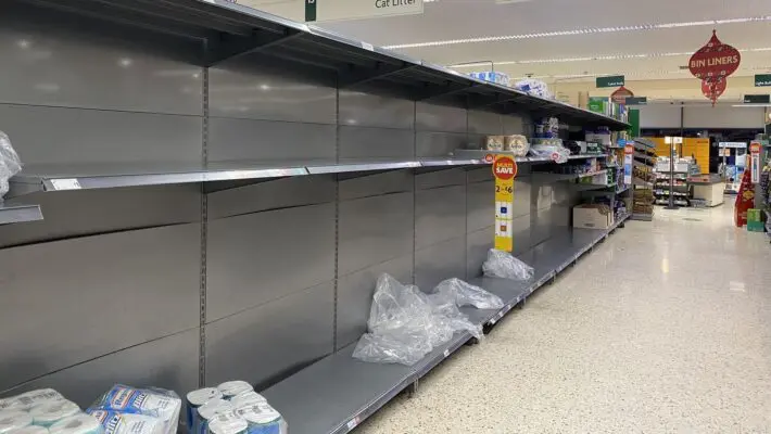 Empty Shelves