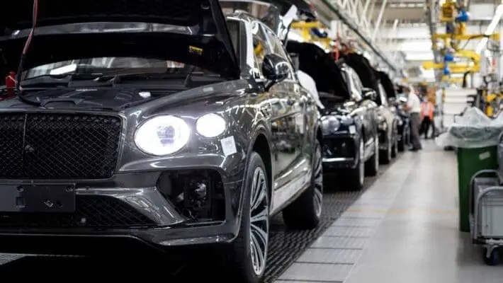 Bentley manufacture