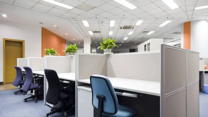 Closed office