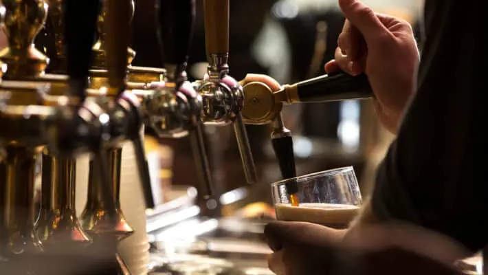 pub wasted beer