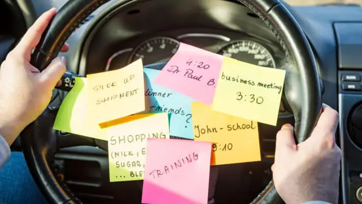 Busy,Work,Do,Post,Notes,List,Chaotic,Stress,Errands,Multitask