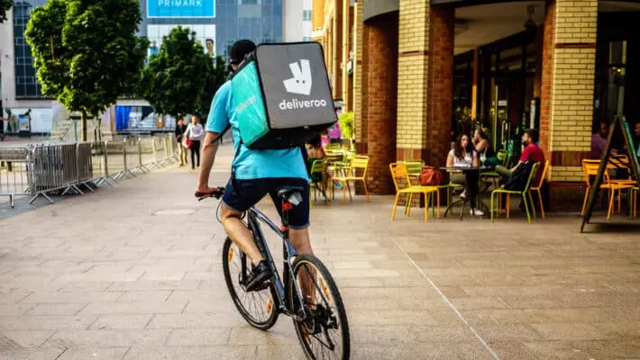 Deliveroo drivers